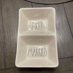Rae Dunn - Just Married Dish